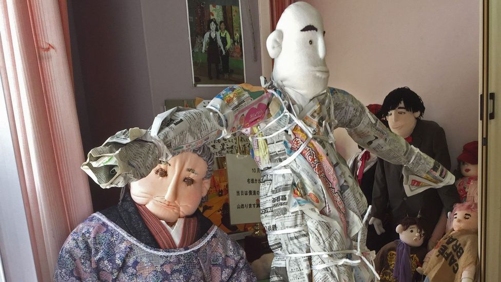 Each scarecrow takes about three days to make (Credit: Don George) Each scarecrow takes about three days to make (Credit: Don George)