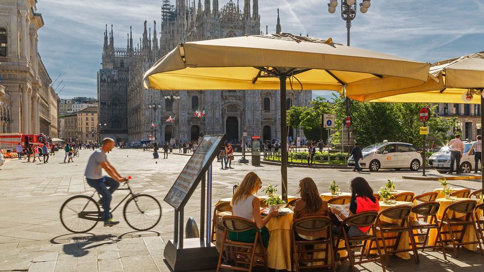 Milan is Italy’s business and fashion hub, but it also has top-notch restaurants (Credit: Buena Vista Images/Getty Images)