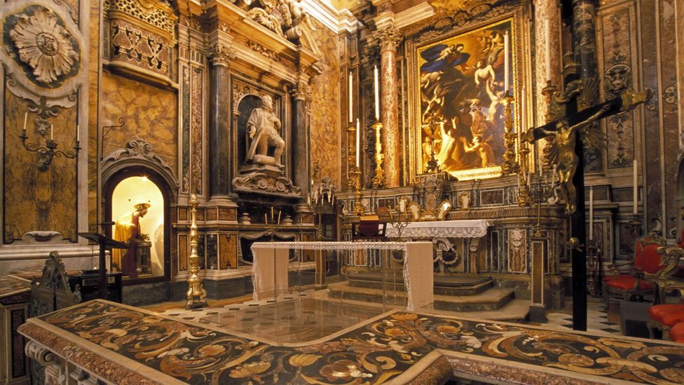 Santa Maria delle Anime del Purgatorio ad Arco in Naples, Italy, was designed for people to pray for those in purgatory (Credit: REDA &CO srl/Alamy)