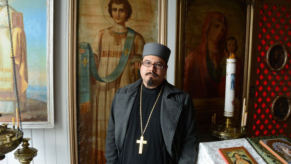 Reverend Evon Bereskin, Unalaska’s sole Christian Orthodox Priest