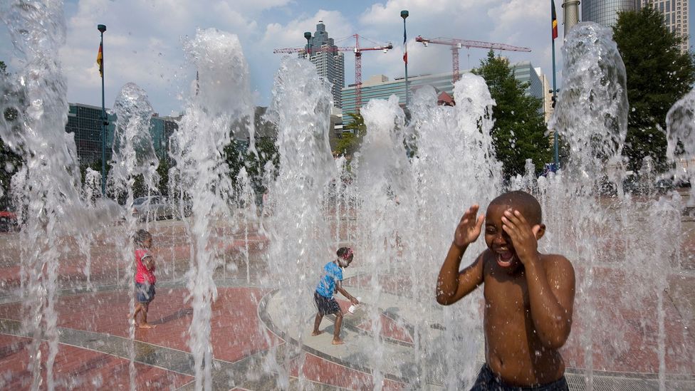 Young people as well as the elderly are more sensitive to the effects of heatwaves (Credit: Alamy)