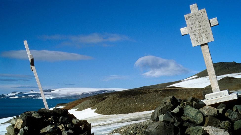 The graves of past explorers (Credit: Getty Images)