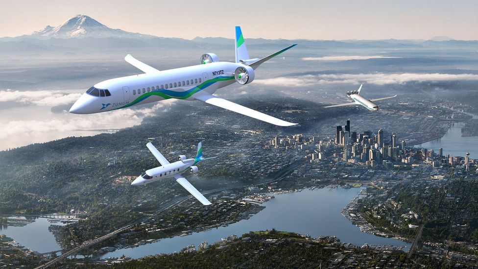 Zunum Aero plans a range of aircraft, including a 100-seat airliner by around 2020 (Credit: Zunum Aero) Zunum Aero plans a range of aircraft, including a 100-seat airliner by around 2020 (Credit: Zunum Aero)