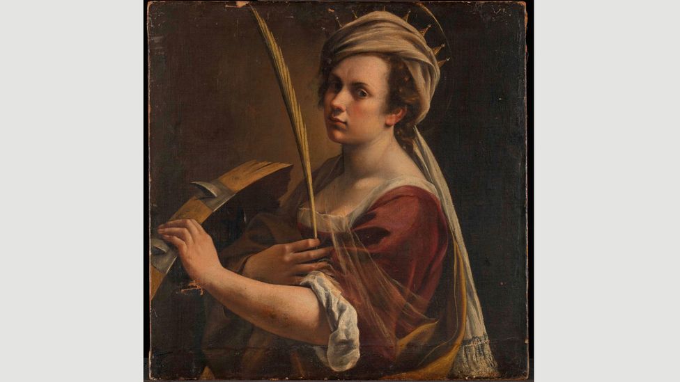 Artemisia Gentileschi’s Self-Portrait as Saint Catherine of Alexandria was recently acquired by London's National Gallery (Credit: National Gallery London)