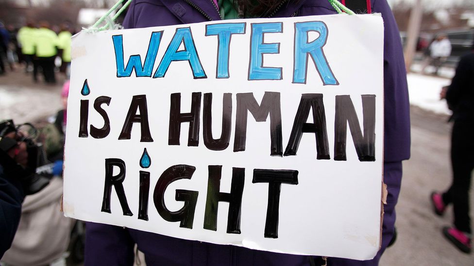 The concerns over water quality in Flint, Michigan sparked widespread protests (Credit: Getty Images) The concerns over water quality in Flint, Michigan sparked widespread protests (Credit: Getty Images)