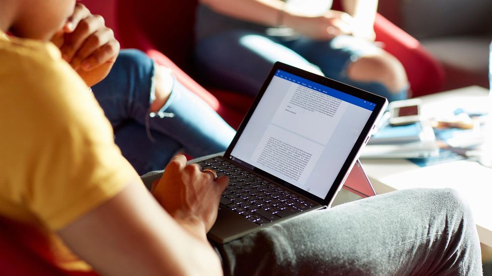 Taking notes on a laptop might not be as helpful as writing them down by hand (Credit: Alamy)