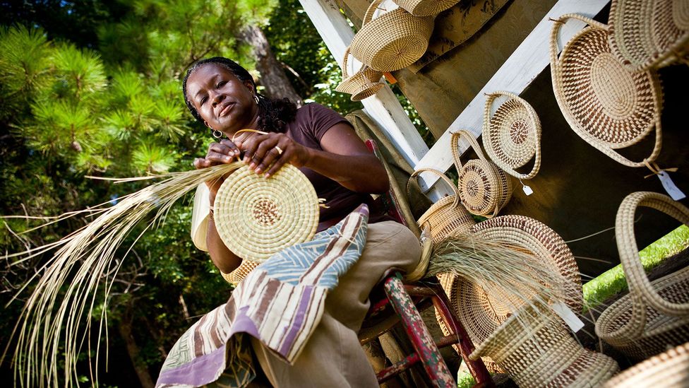 The Gullah Geechee have preserved African crafts, such as boat building and basket weaving, out of necessity (Credit: Richard Ellis/Alamy) The Gullah Geechee have preserved African crafts, such as boat building and basket weaving, out of necessity (Credit: Richard Ellis/Alamy)