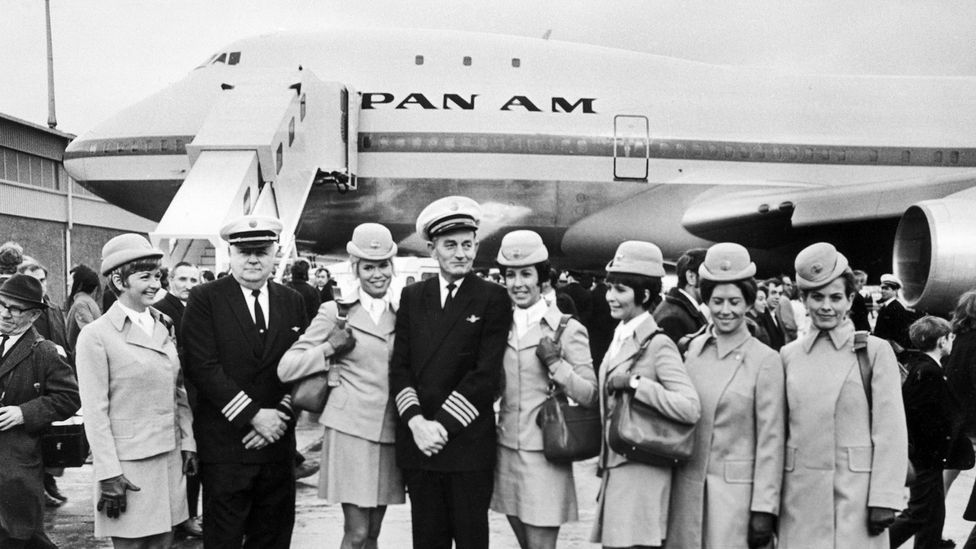 Pan Am flews it first flight across the Atlantic in January 1970 (Credit: Getty Images)