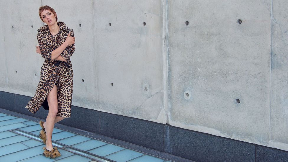 The slinky leapord-print trench by House of Fluff is made of high-quality, ultra-soft faux fur (Credit: House of Fluff) The slinky leapord-print trench by House of Fluff is made of high-quality, ultra-soft faux fur (Credit: House of Fluff)