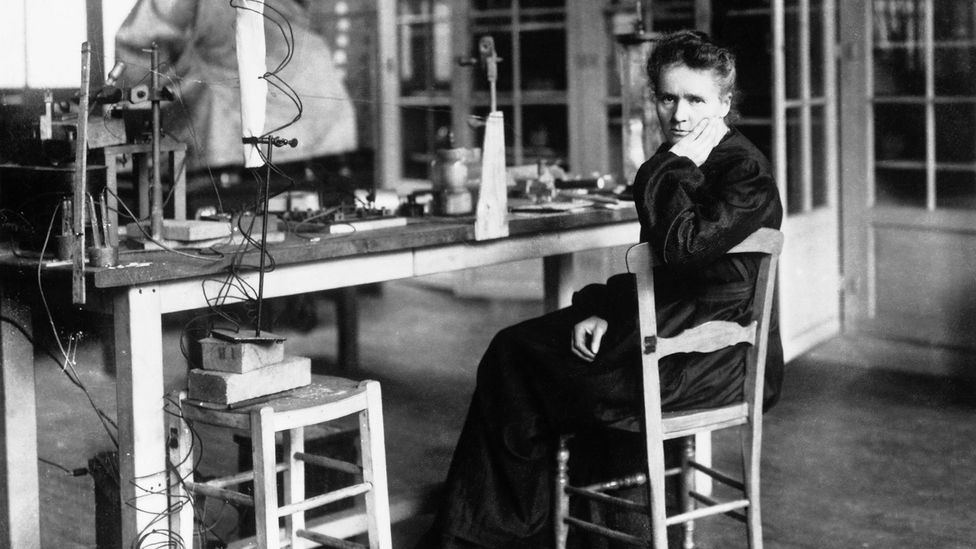 Marie Curie was the first woman to win a Nobel prize in physics; she shared the 1903 award with her husband Pierre (Credit: Getty) Marie Curie was the first woman to win a Nobel prize in physics; she shared the 1903 award with her husband Pierre (Credit: Getty)