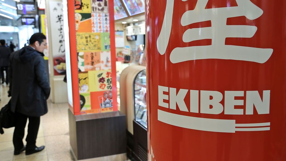 Ekiben, an abbreviation of eki (station) and ben (bento), are convenient packed meals designed for long-distance train travellers (Credit: Elisa Parhad)