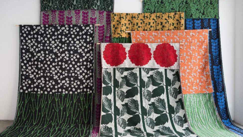 Fabric design by Yuri Himuro is among the new trend for Japanese maximalism