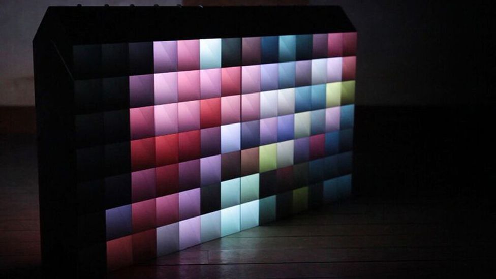 The award-winning Pixel by Hiroto Yoshizoe and Shunsuke Watanabe is an ambient light that can also be used as a modular partition