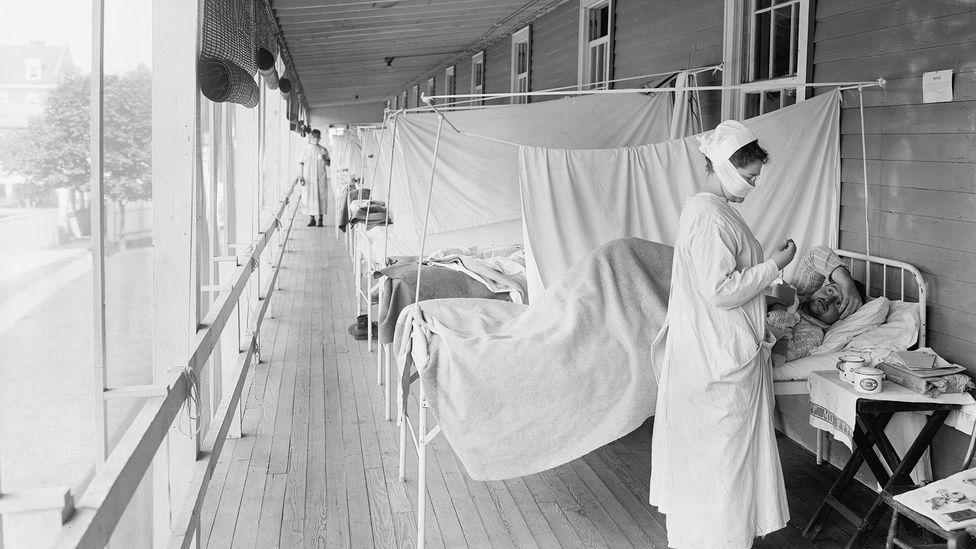 Many patients grew ill with bacterial infections that flourished in lungs filled with fluid (Credit: Getty Images)