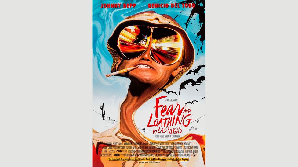 Hunter S Thompson’s Fear and Loathing in Las Vegas – and the 1998 film adaptation by Terry Gilliam – have become cult classics (Credit: Alamy)