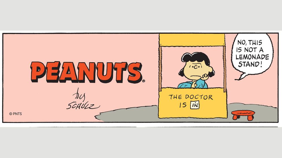 Detail of Peanuts 29.09.1996 (Credit: Peanuts Worldwide)