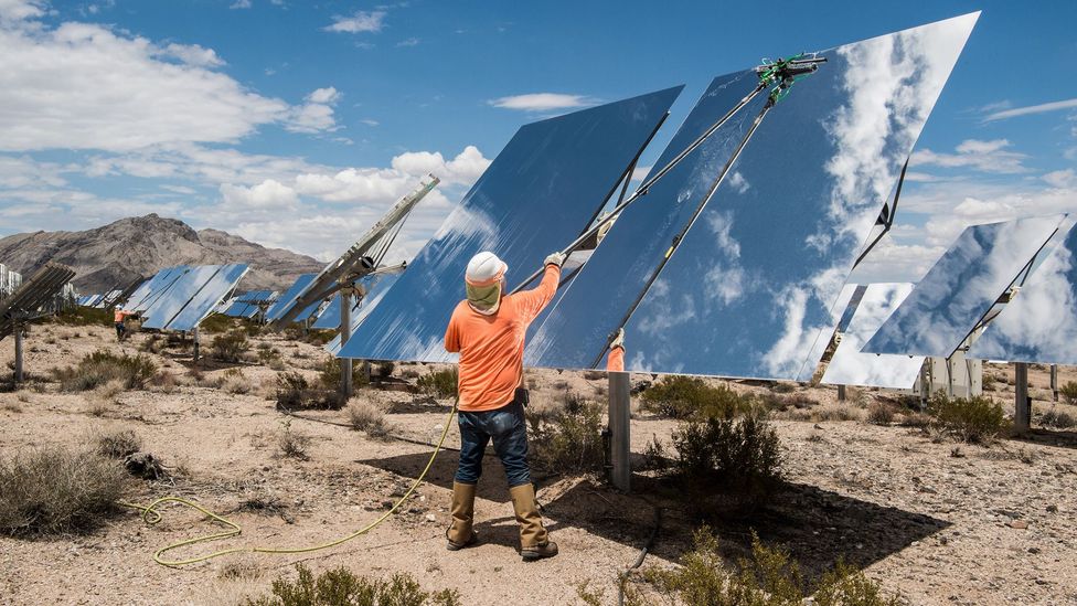 …as this kind of image, which participants thought was an intriguing take on solar energy that encouraged them to want to know more (Credit: Dennis Schroeder/NREL) …as this kind of image, which participants thought was an intriguing take on solar energy that encouraged them to want to know more (Credit: Dennis Schroeder/NREL)