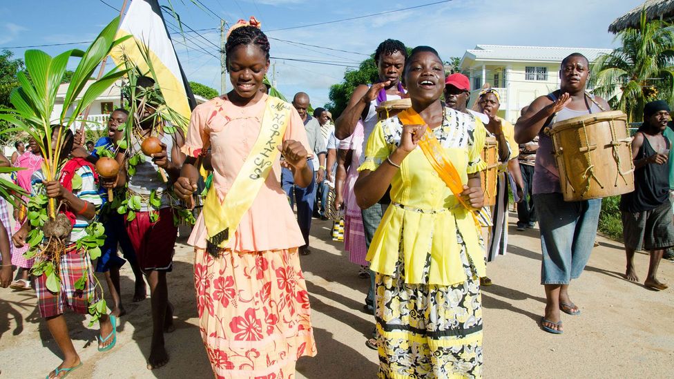 Garifuna Settlement Day was recognised in 1977 as a public holiday throughout Belize (Credit: Roi Brooks/Alamy)