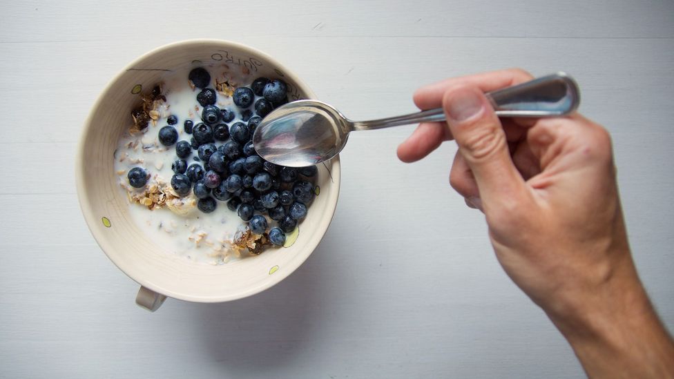 Because many cereals are fortified with vitamins, breakfast-eaters often take in more nutrients… but also more sugar (Credit: Getty)