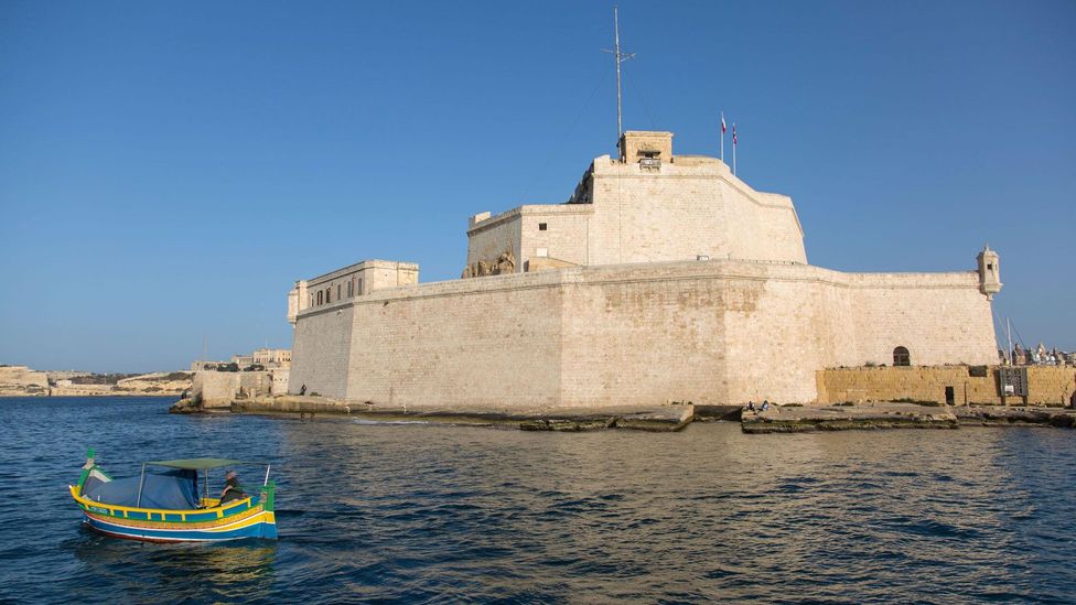 Writer Ross Kenneth Urken visited Fort St Angelo in Valletta to learn about the Sovereign Military Order of Malta (Credit: FORGET-GAUTIER/Alamy)