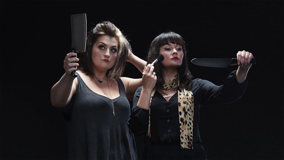 Comedian Rachel Fairburn co-hosts the All Killa no Filla podcast with her fellow comedian Kiri Pritchard McLean (Credit: Duncan Elliott) Comedian Rachel Fairburn co-hosts the All Killa no Filla podcast with her fellow comedian Kiri Pritchard McLean (Credit: Duncan Elliott)