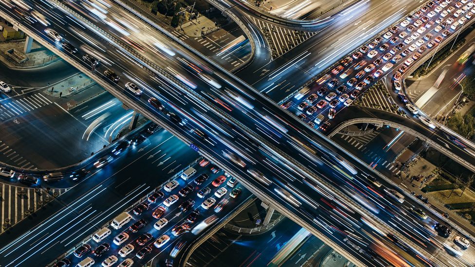 Soaring numbers of cars and lorries on roads around the world is creating a headache for motorists as they find themselves stuck in traffic jams (Credit: Getty Images)