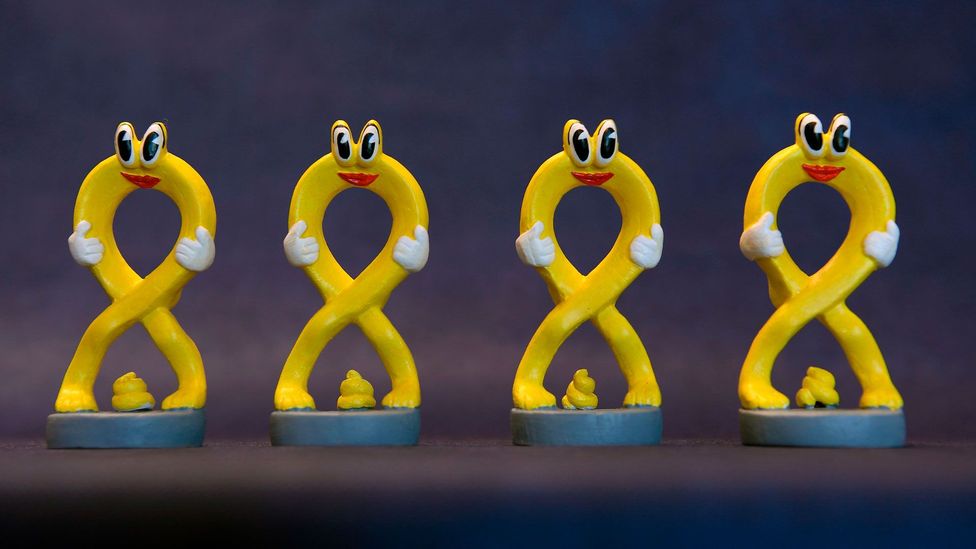 This year, a caganer of a yellow ribbon, a symbol used in solidarity with Catalonia’s jailed independence leaders, is expected to be a bestseller (Credit: LLUIS GENE/Getty Images) This year, a caganer of a yellow ribbon, a symbol used in solidarity with Catalonia’s jailed independence leaders, is expected to be a bestseller (Credit: LLUIS GENE/Getty Images)