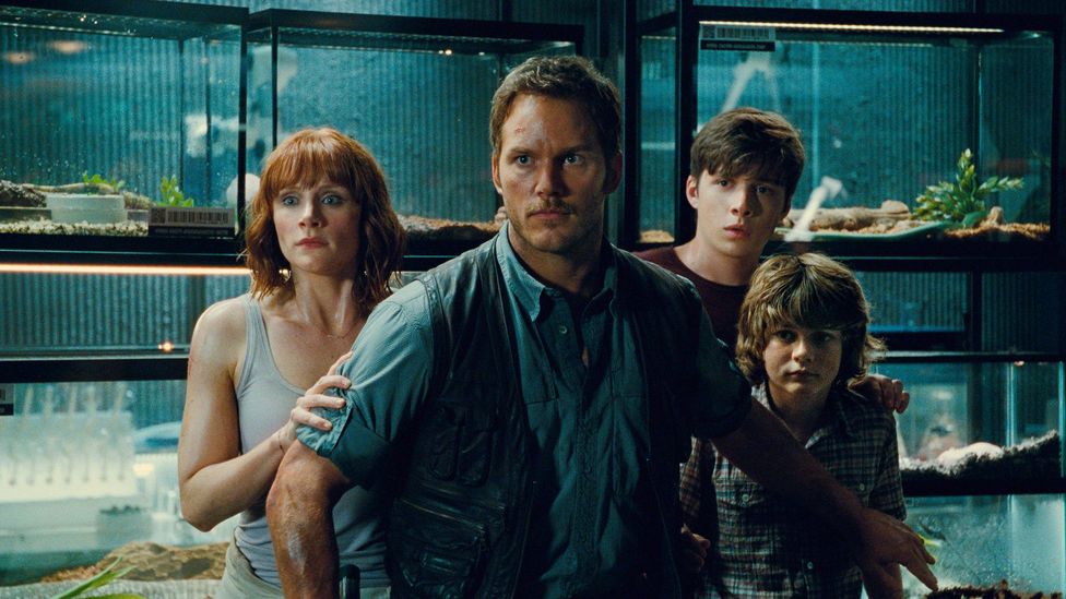 Colin Trevorrow admitted that parts of Sayles' vision made their way into the later Jurassic Park films, which feature Chris Pratt and Bryce Dallas Howard (Credit: Alamy)