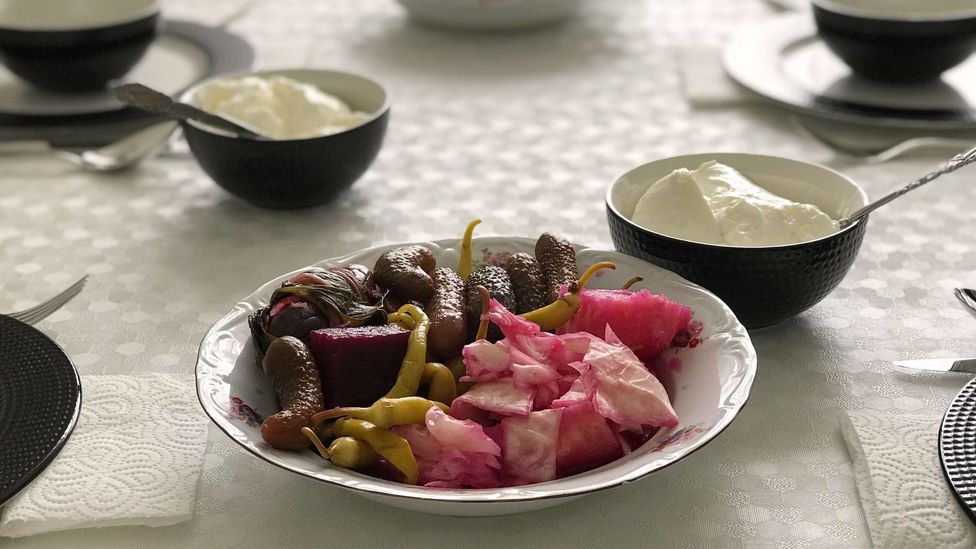 Throughout Turkey, pickles are considered a key part of a balanced, nutritious meal (Credit: ALP AKSOY/Alamy)