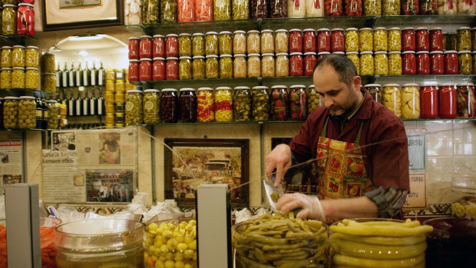Pickle culture in Turkey dates at least as far back as early Ottoman times (Credit: Rebecca Erol/Alamy)