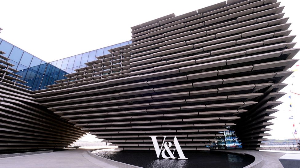 The striking design of the V&A Dundee was influenced by the Scottish cliffs (Credit: Getty) The striking design of the V&A Dundee was influenced by the Scottish cliffs (Credit: Getty)