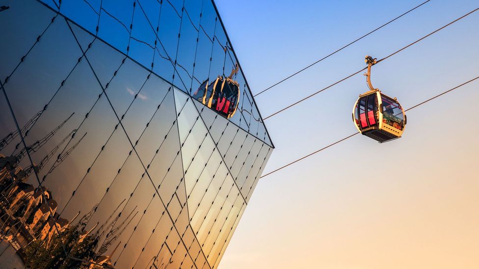 Cable car in east London (Credit: Getty Images)