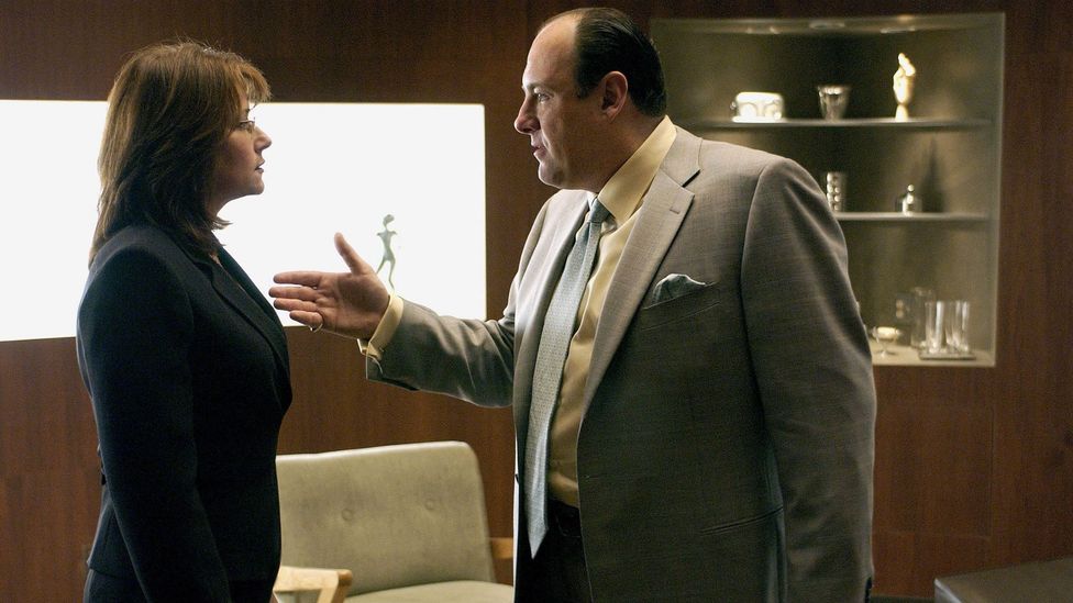 Tony Soprano is a mob boss who goes into therapy to deal with his overbearing mother (Credit: Alamy) Tony Soprano is a mob boss who goes into therapy to deal with his overbearing mother (Credit: Alamy)