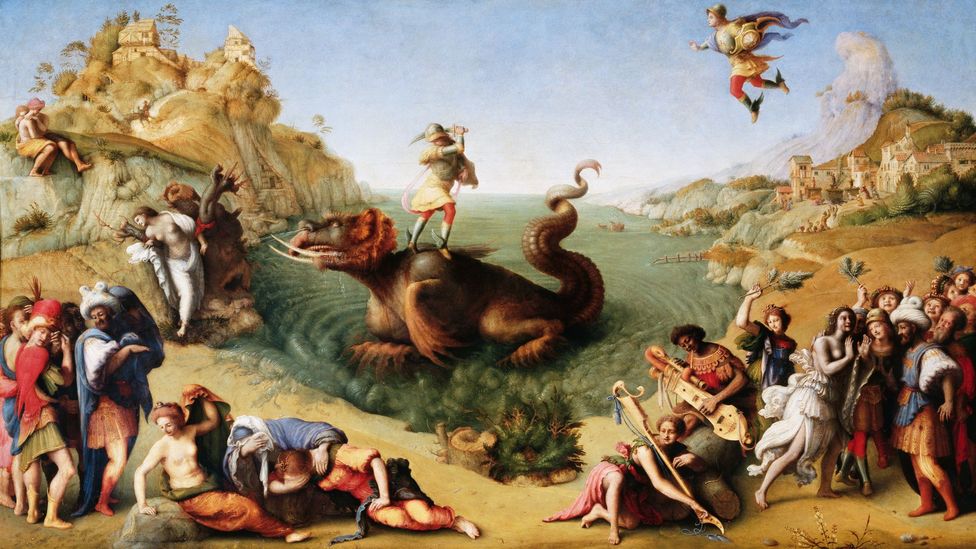 In Perseus Liberating Andromeda by Piero di Cosimo the princess is depicted as white (Credit: Getty Images)