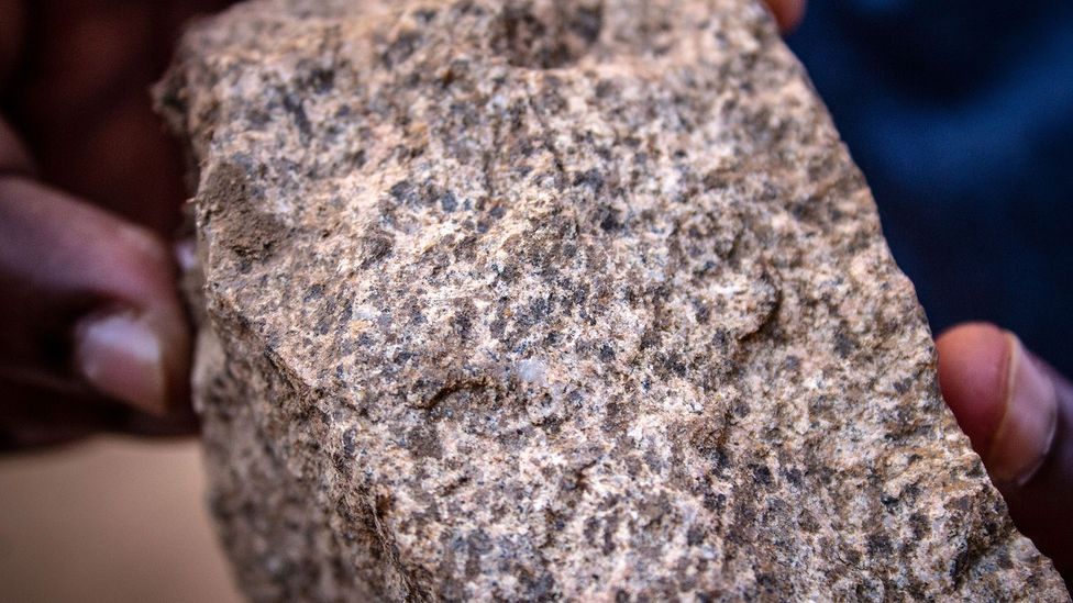 Deposits of rock phosphate, the raw material that is mined, are unevenly distributed around the world (Credit: Sibylle Grunze)