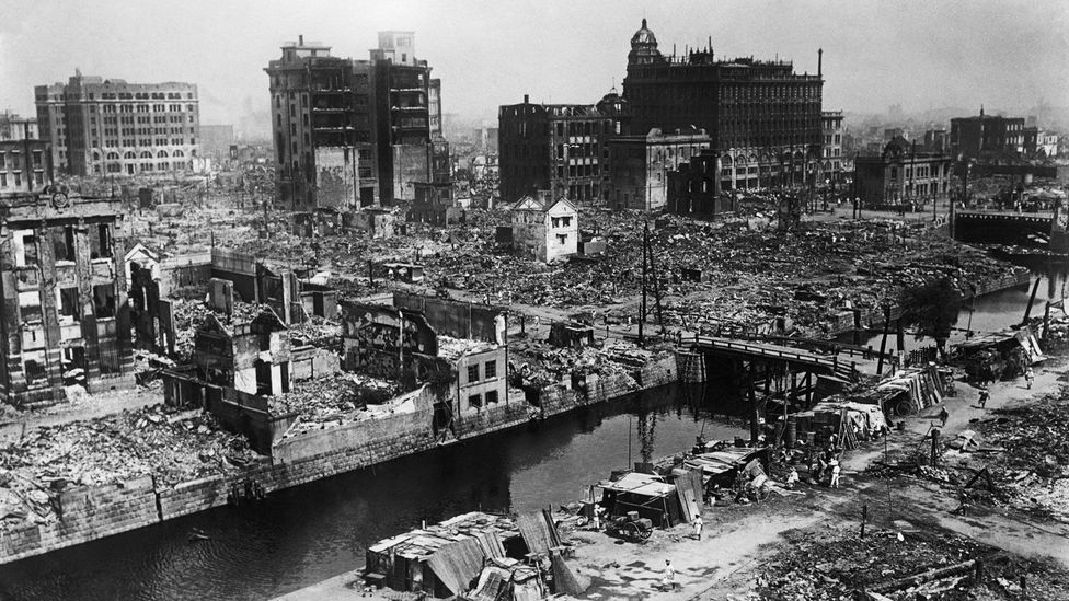 The Great Kanto Earthquake of 1923 (Credit: Getty Images) The Great Kanto Earthquake of 1923 (Credit: Getty Images)