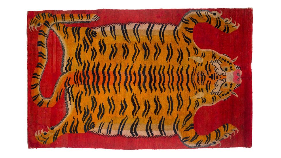 Tiger Motif Carpet 