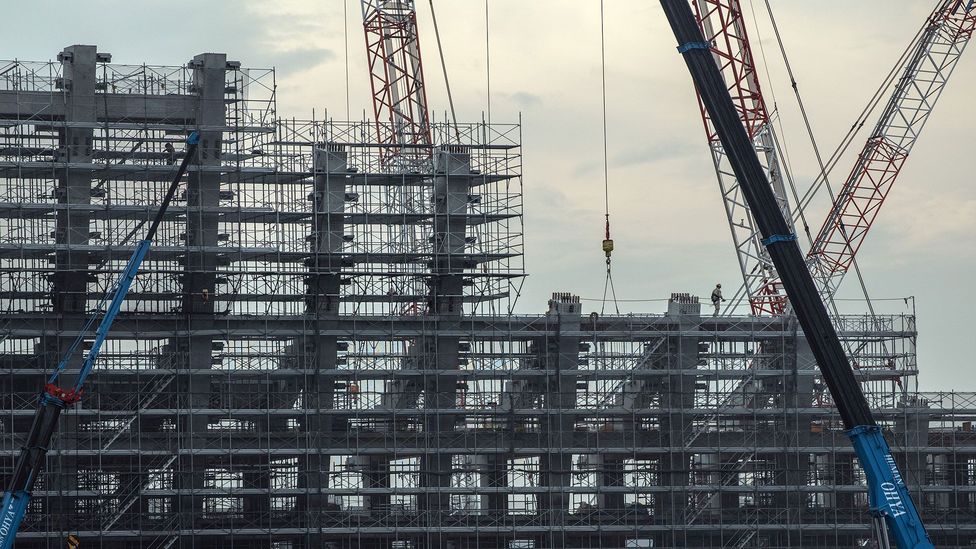 Construction for 2020 Olympics (Credit: Getty Images) Construction for 2020 Olympics (Credit: Getty Images)