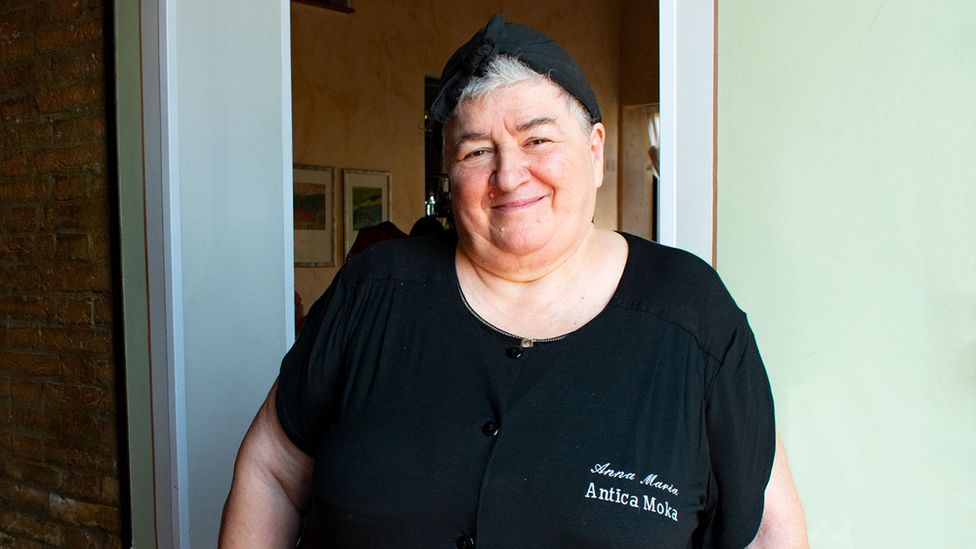 Chef Anna Maria Barbieri: “[Parmigiano is] my weakness. I really do put it everywhere” (Credit: Amanda Ruggeri)