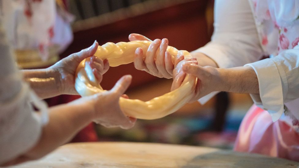 Ćetenija is a traditional Bosnian dessert made of sugar, flour and lemon (Credit: Haris Calkic)