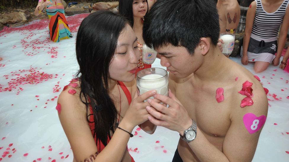 While milk consumption has fallen in the US, in Asia demand is growing (Credit: Getty)