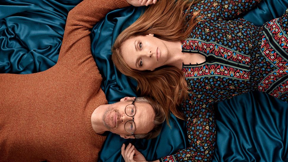 A co-production between the BBC and Netflix, Wanderlust starred Toni Collette and Steven Mackintosh as a married couple questioning monogamy (Credit: BBC)