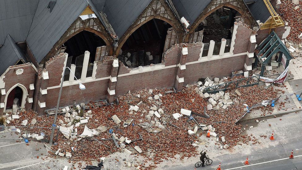Aftershocks can sometimes lead to more deaths than the initial earthquake, such as in Christchurch, New Zealand, in 2011 (Credit: Getty Images) Aftershocks can sometimes lead to more deaths than the initial earthquake, such as in Christchurch, New Zealand, in 2011 (Credit: Getty Images)