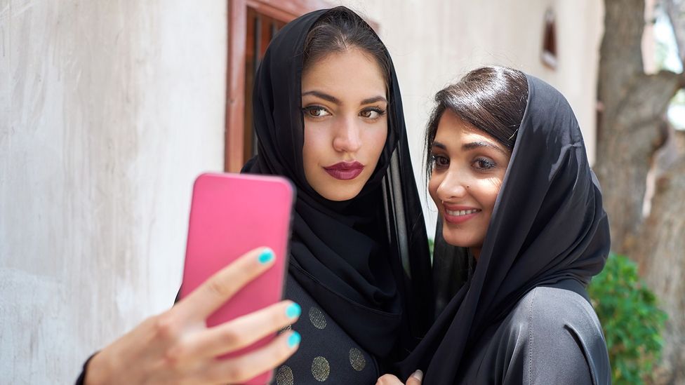 In one experiment, women felt worse about themselves after posting a selfie online – even if they’d retouched it (Credit: Getty)