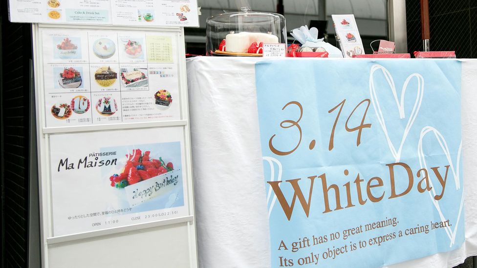 A White Day display in Tokyo in 2015 (Credit: Alamy Stock Photo)