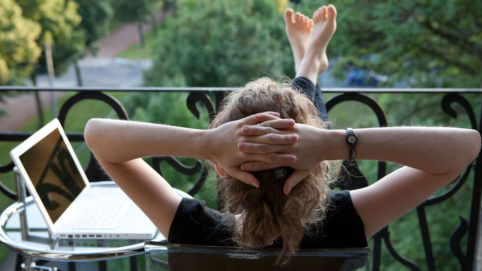 One study suggested that spacing out in front of greenery can make for an effective microbreak (Credit: Getty Images) One study suggested that spacing out in front of greenery can make for an effective microbreak (Credit: Getty Images)