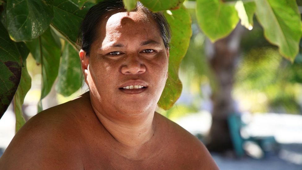 Tutapu Kamake, the wife to Severo, the policeman on Tepoto (Credit: Andrew Evans)