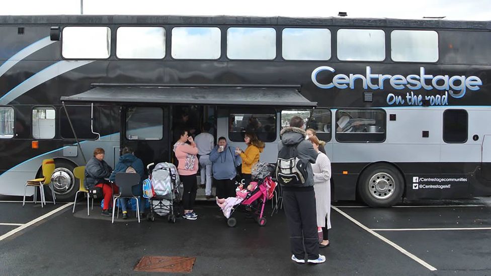 Centrestage's On The Road project brings highly nutritious foods to impoverished areas (Credit: Centrestage) Centrestage's On The Road project brings highly nutritious foods to impoverished areas (Credit: Centrestage)