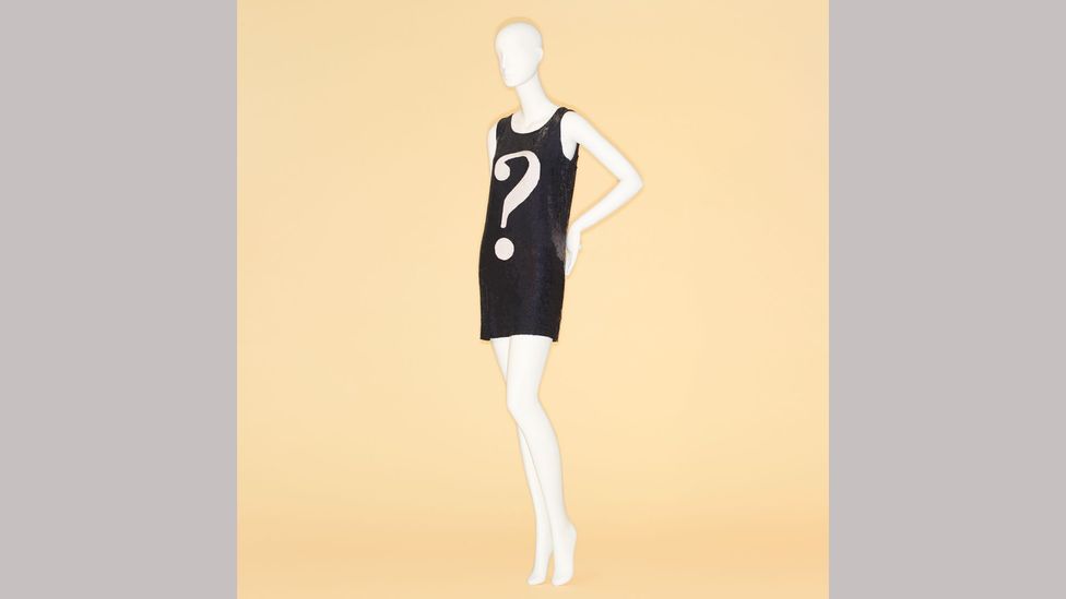 A dress by Rossella Jardini from the Moschino spring/summer 1998 collection (Credit: Metropolitan Museum of Art/ Johnny Dufort) A dress by Rossella Jardini from the Moschino spring/summer 1998 collection (Credit: Metropolitan Museum of Art/ Johnny Dufort)