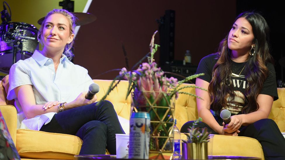 The founder of dating app Bumble is renowned for attending business meetings in jeans and flat shoes (Credit: Getty Images) The founder of dating app Bumble is renowned for attending business meetings in jeans and flat shoes (Credit: Getty Images)